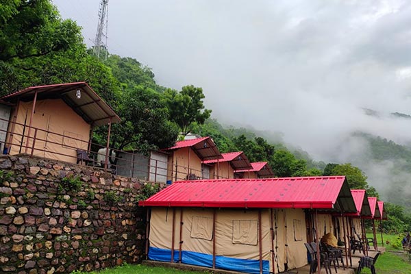 Rishikesh Camps with River View Pool